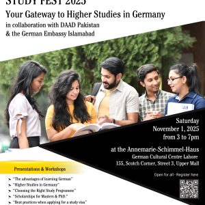 STUDY FEST 2025 — Your Gateway to Higher Studies in Germany