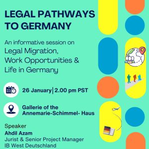 Legal Pathways to Germany – Informative Session at Annemarie-Schimmel-Haus