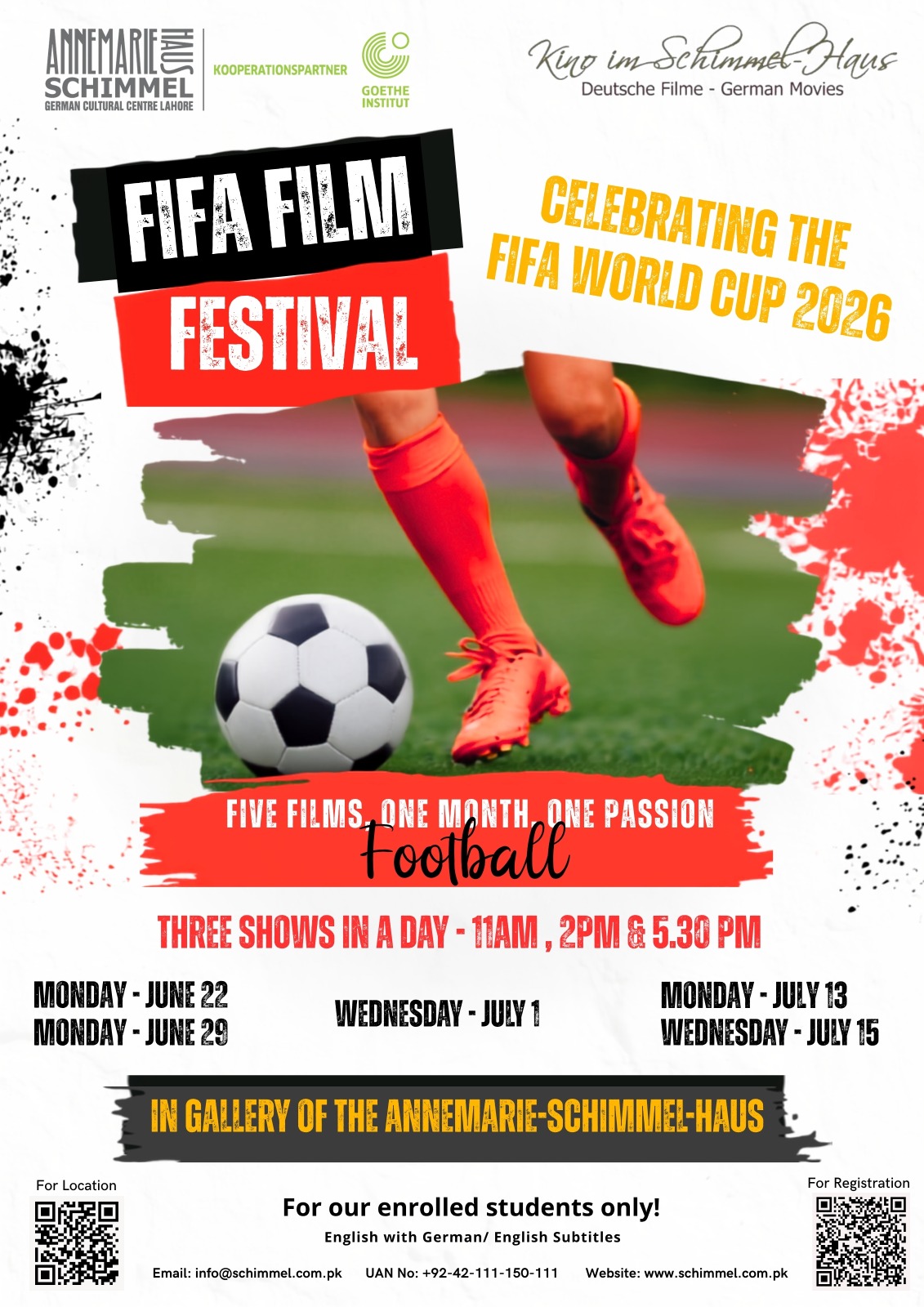FIFA Film Festival 2026 Poster