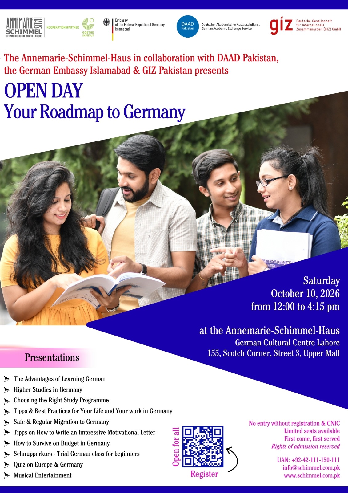 Open Day 2026 - Your Roadmap to Germany